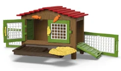 SCHLEICH FARM WORLD JÄNISHÄKKI JA 3 JÄNISTÄ