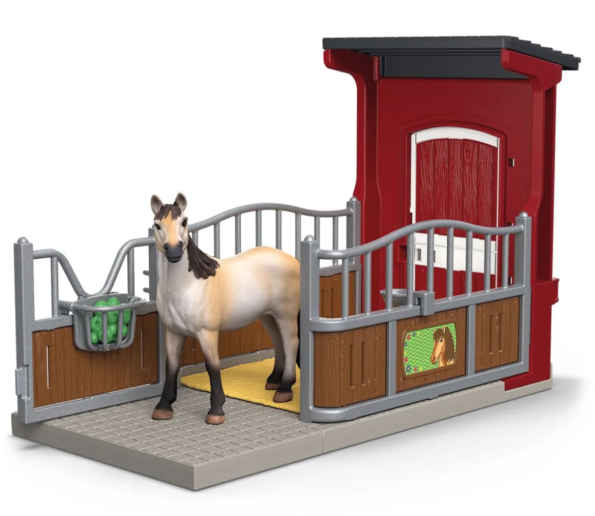SCHLEICH FARM WORLD PONIBOKSI JA MUSTANGI TAMMA