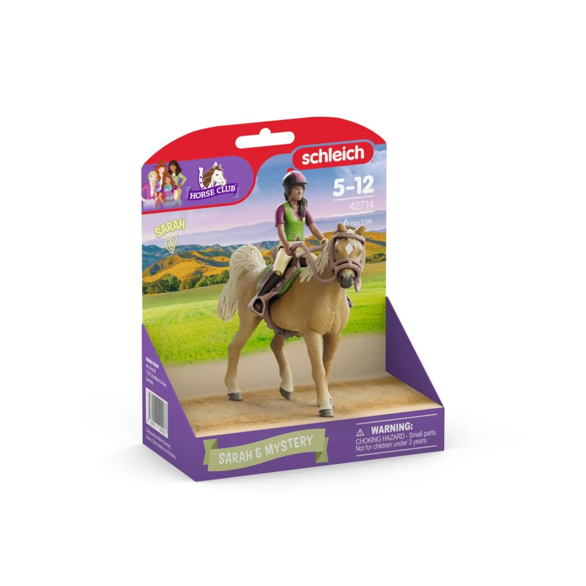 SCHLEICH HORSE CLUB SARAH & MYSTERY