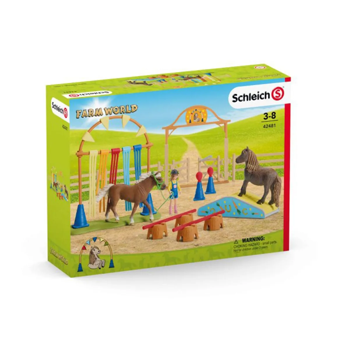 SCHLEICH PONY AGILITY TRAINING