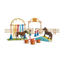 SCHLEICH PONY AGILITY TRAINING