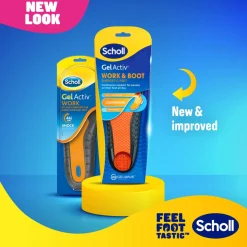 SCHOLL GEL ACTIV WORK & BOOT POHJALLINEN SMALL