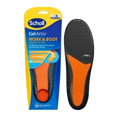 SCHOLL GEL ACTIV WORK & BOOT POHJALLINEN LARGE