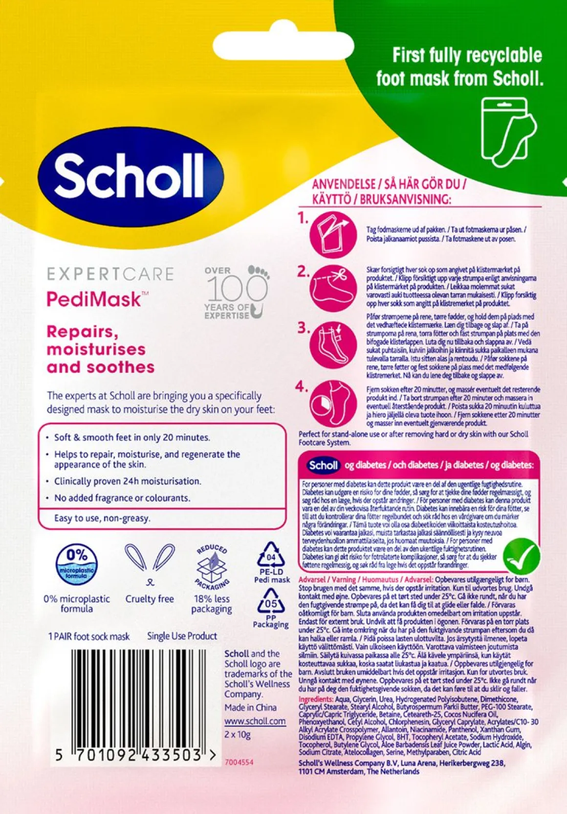 SCHOLL PEDI JALKANAAMIO HAJUSTEETON