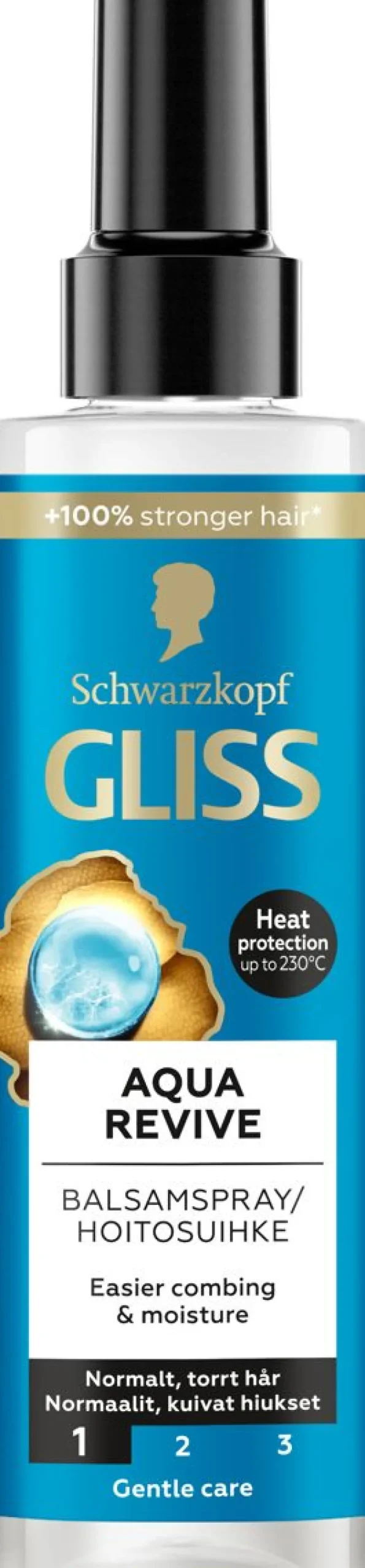 SCHWARZKOPF GLISS AQUA REVIVE HOITOSUIHKE 200 ML