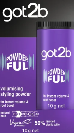 SCHWARZKOPF GOT2B POWDER FUL MUOTOILUPUUTERI 10 G