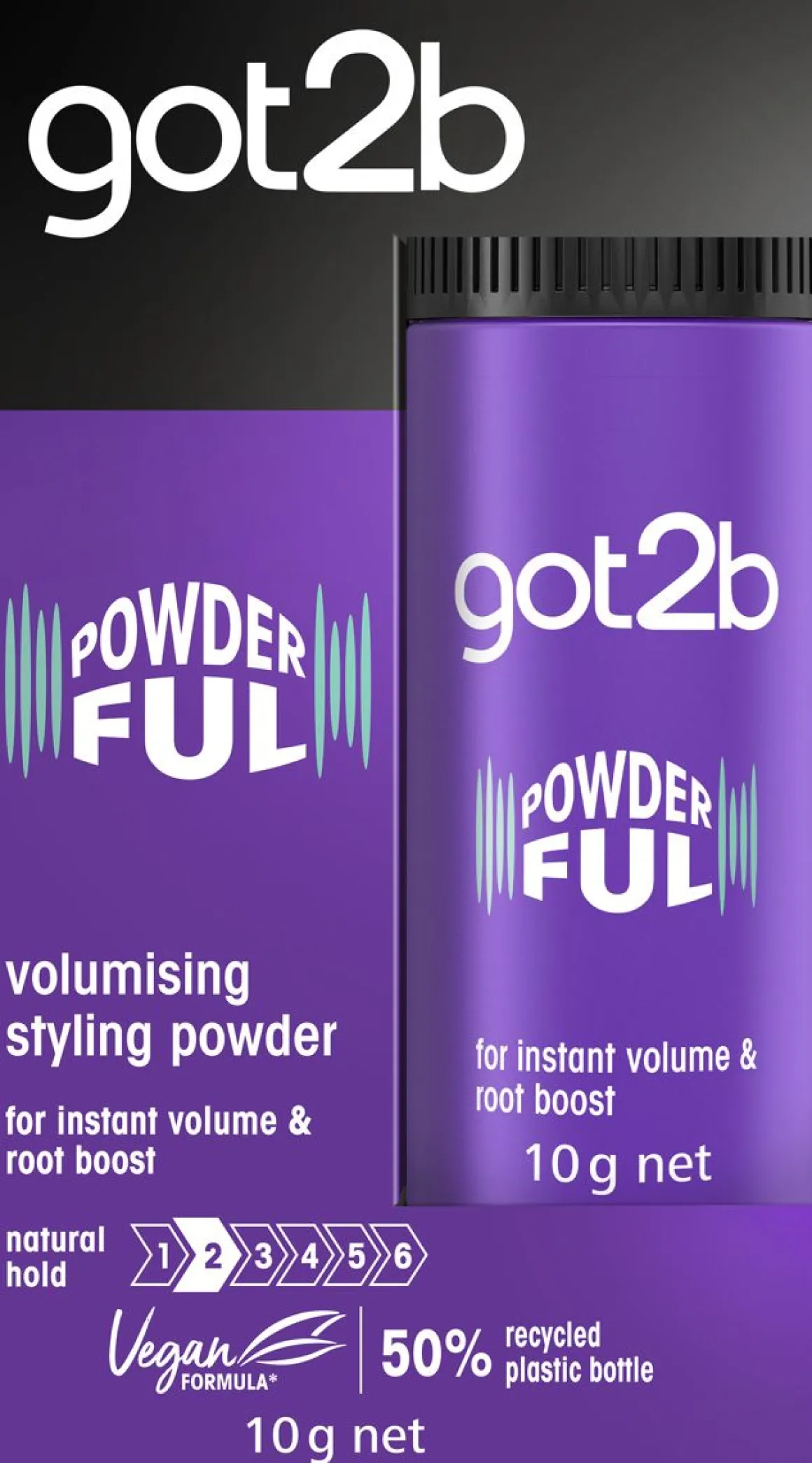 SCHWARZKOPF GOT2B POWDER FUL MUOTOILUPUUTERI 10 G