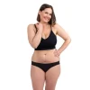 SELENACARE KUUKAUTISALUSHOUSUT SAUMATON MUSTA L-XXL