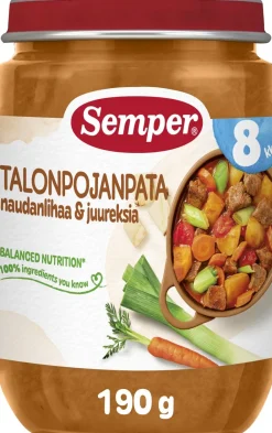 SEMPER TALONPOJANPATA, NAUDANLIHAA&JUUREKSIA 8KK 190 G