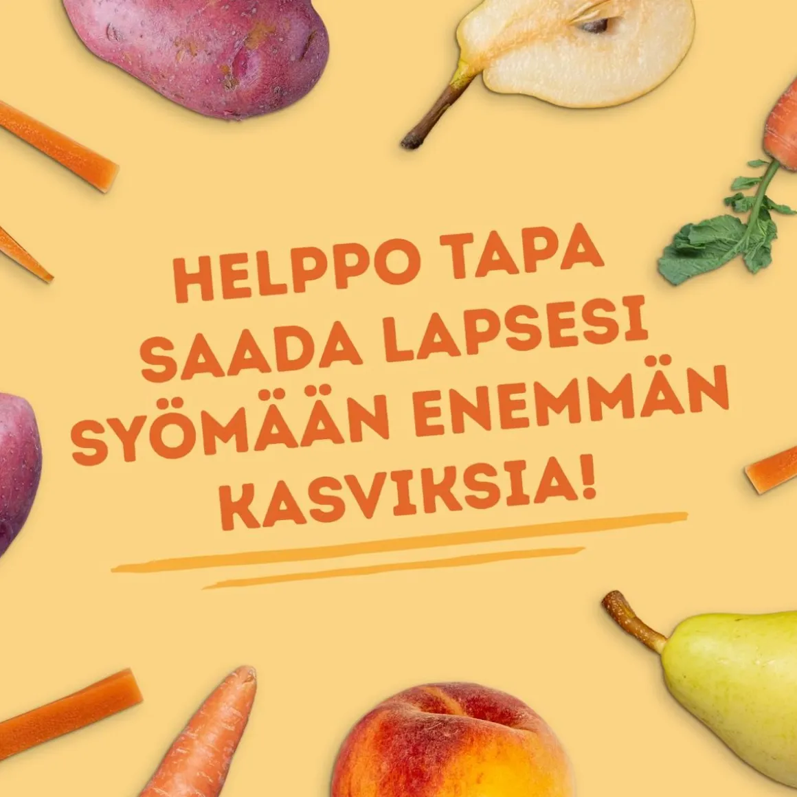 SEMPER FRUKT VEGGIE MUMS 6KK MANGO 110 G