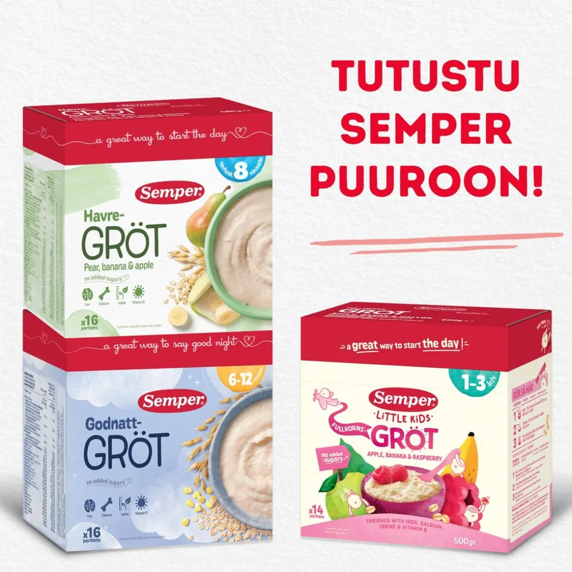 SEMPER HEDELMÄPUURO 8KK PÄÄRYNÄ BANAANI 480 G
