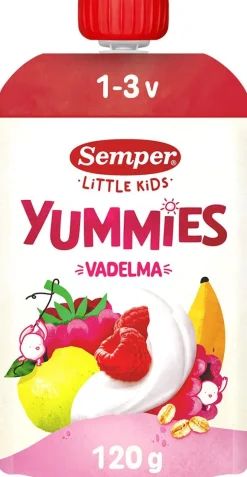SEMPER SEMPER YUMMIES RASPBERRY 120 G