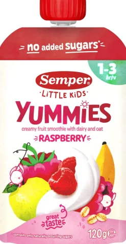 SEMPER SEMPER YUMMIES RASPBERRY 120 G