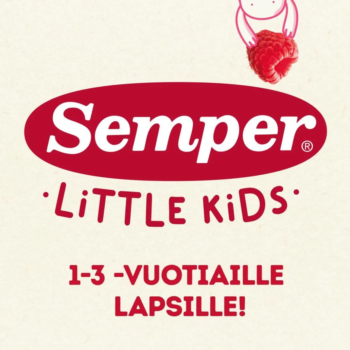 SEMPER SEMPER YUMMIES SMOOTHIE 1-3V MUSTIKKA 120 G