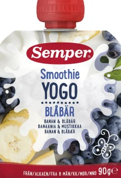 SEMPER SMOOTHIE MUSTIK.YOGURT 6KK 90 G