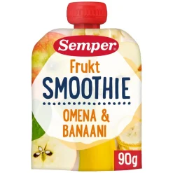 SEMPER SMOOTHIE OMENA-BANAANI 6KK 90 G