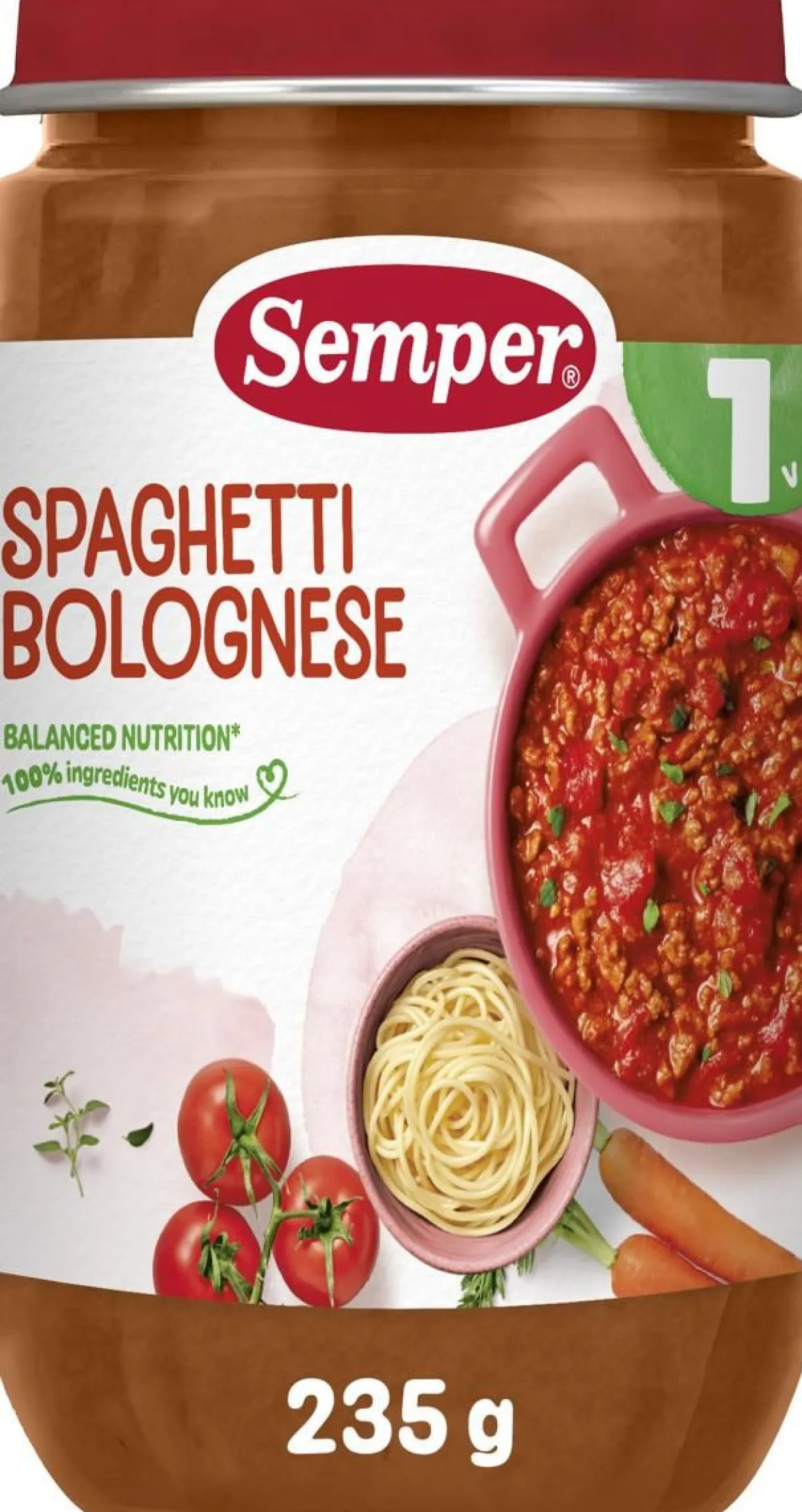 SEMPER SPAGETTIA JA JAUHELIHAKAS 1V 235 G