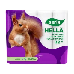 SERLA HELLÄ WC-PAPERI 32RL VALKOINEN 32 KPL