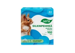 SERLA NENÄLIINA SILKINPEHMEÄ 100 KPL