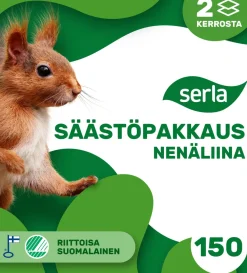 SERLA NENÄLIINA SÄÄSTÖPAKKAUS 150 KPL