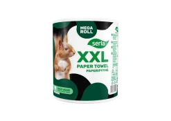SERLA SÄKKI XXL PAPERIPYYHE VALKOINEN 8RL 8 KPL