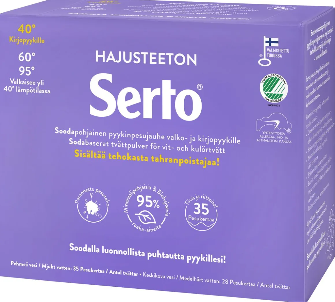 SERTO PYYKINPESUJAUHE HAJUSTEETON 1,35KG 1,35 KG