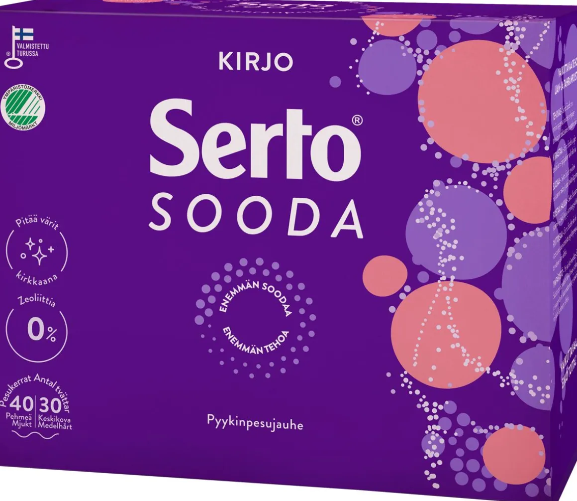 SERTO SOODA KIRJO PYYKINPESUJAUHE 1,35 KG