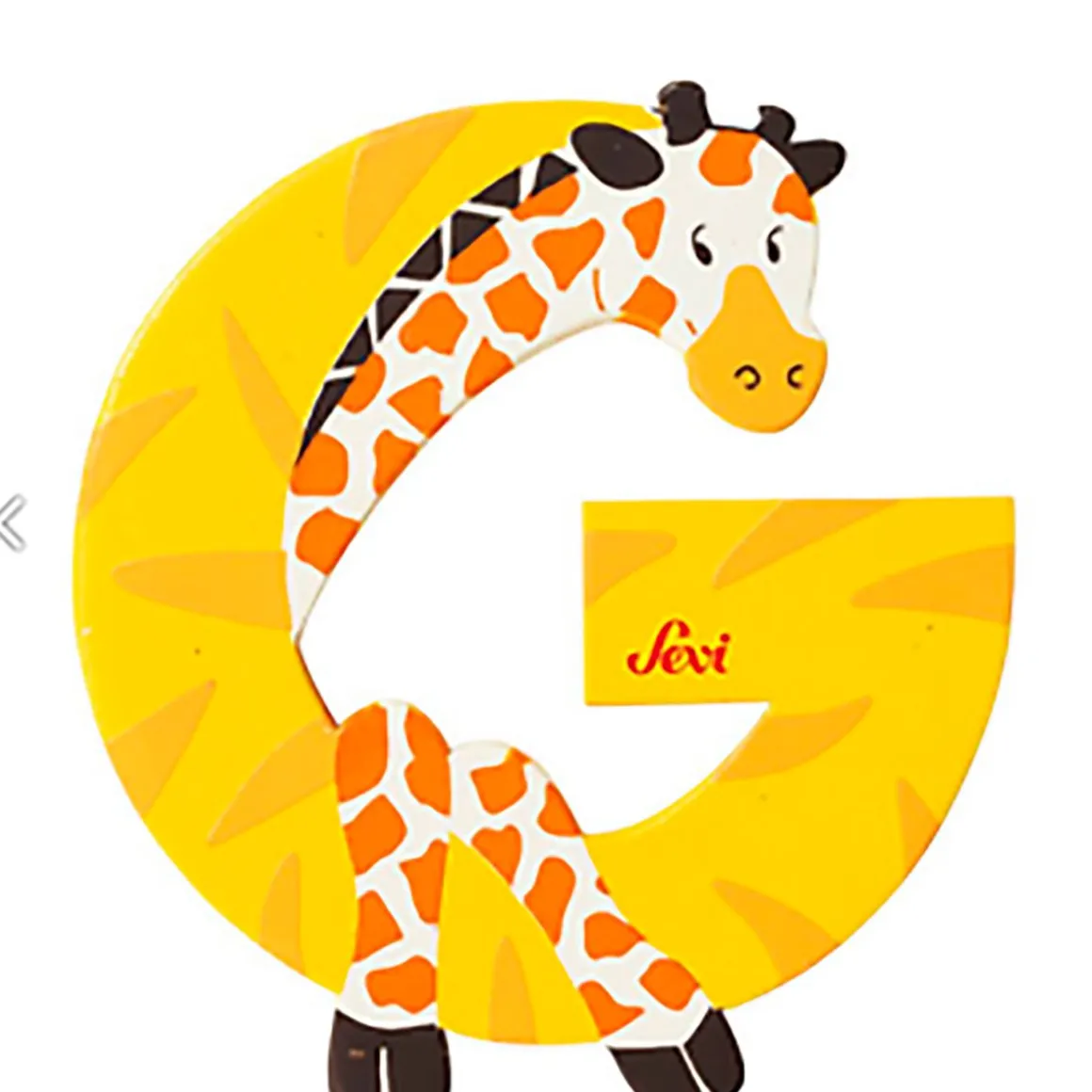 SEVI LETTER G GIRAFFE
