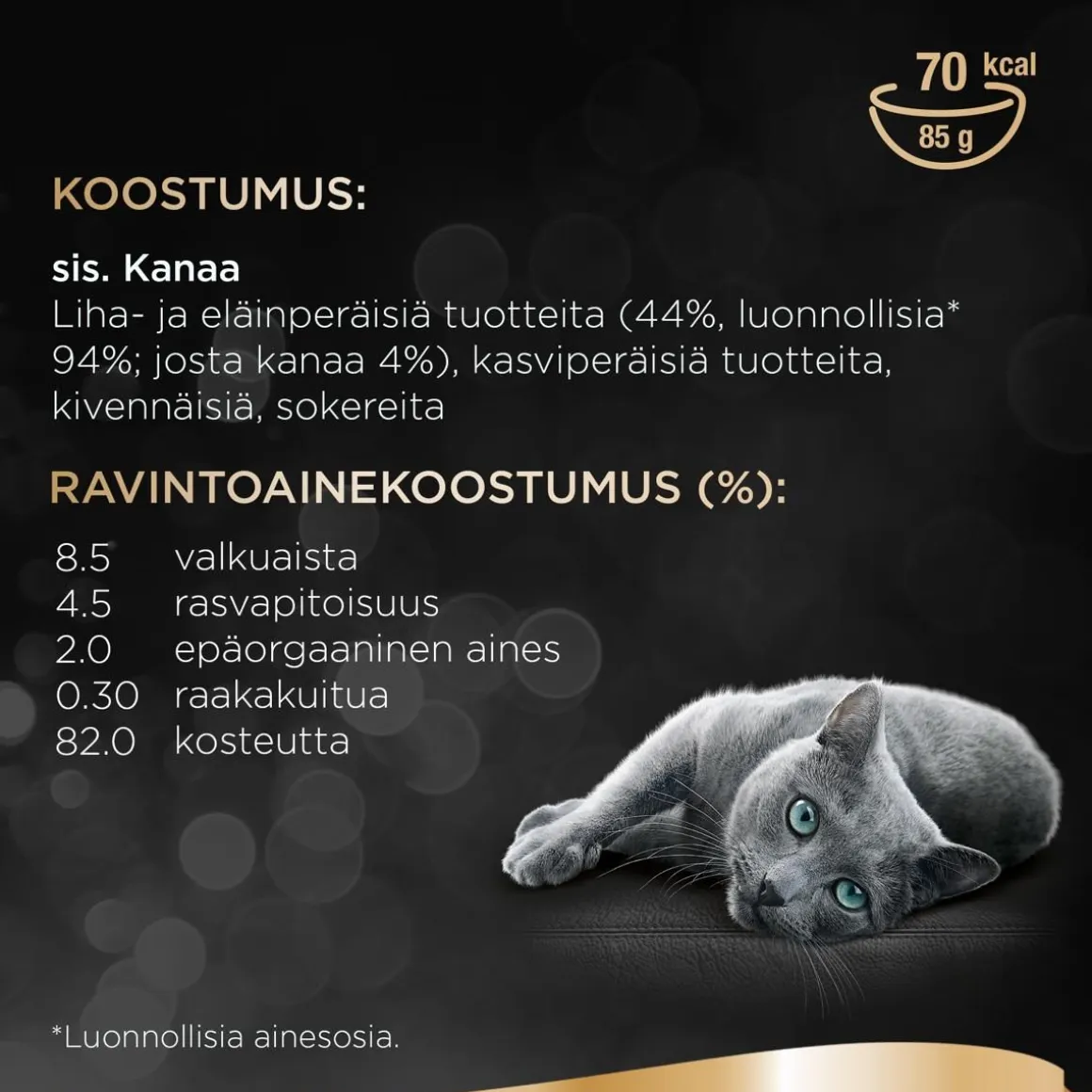 SHEBA ANNOSP. SELECTION KANAA KASTIKKEESSA 85 G