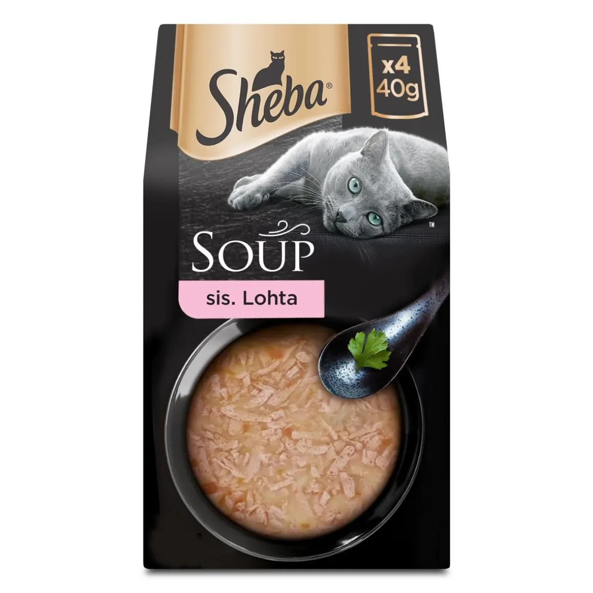SHEBA ANNOSP. SOUP 4*40G LOHI 160 G