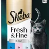 SHEBA ANNOSP. FRESH&FINE 6*50G KALALAJITELMA HYYTELÖSSÄ MSC 300 G