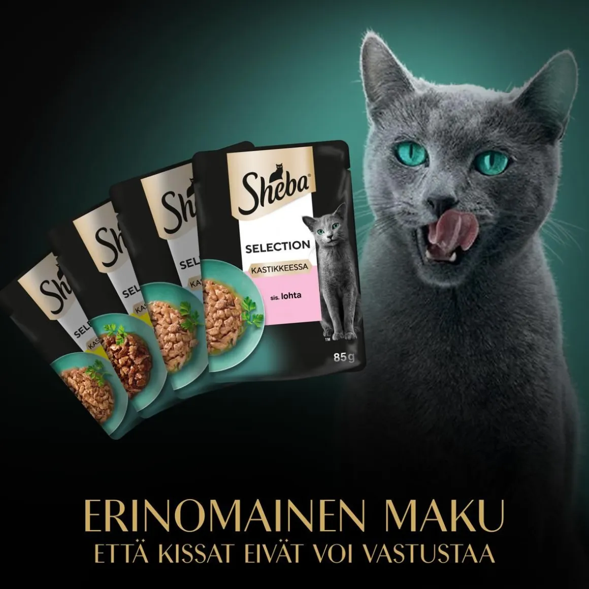 SHEBA ANNOSP. SELECTION VALIKOIDUT RESEPTIT 8*85G 680 G