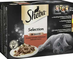 SHEBA ANNOSP. SELECT SLICES KASTIKELAJ. 12*85G 1,02 KG