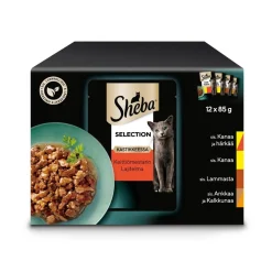 SHEBA ANNOSP. SELECT SLICES KASTIKELAJ. 12*85G 1,02 KG