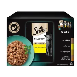SHEBA ANNOSP. SELECT SLICES SIIPIKARJALAJ. 12*85G 1,02 KG
