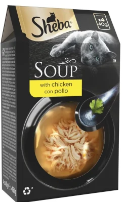 SHEBA ANNOSP. SOUP 4*40G KANA 160 G