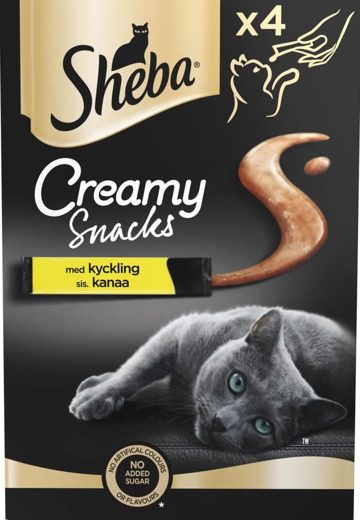 SHEBA MAKUPALA CREAMY SNACKS KANA 4*12G 48 G