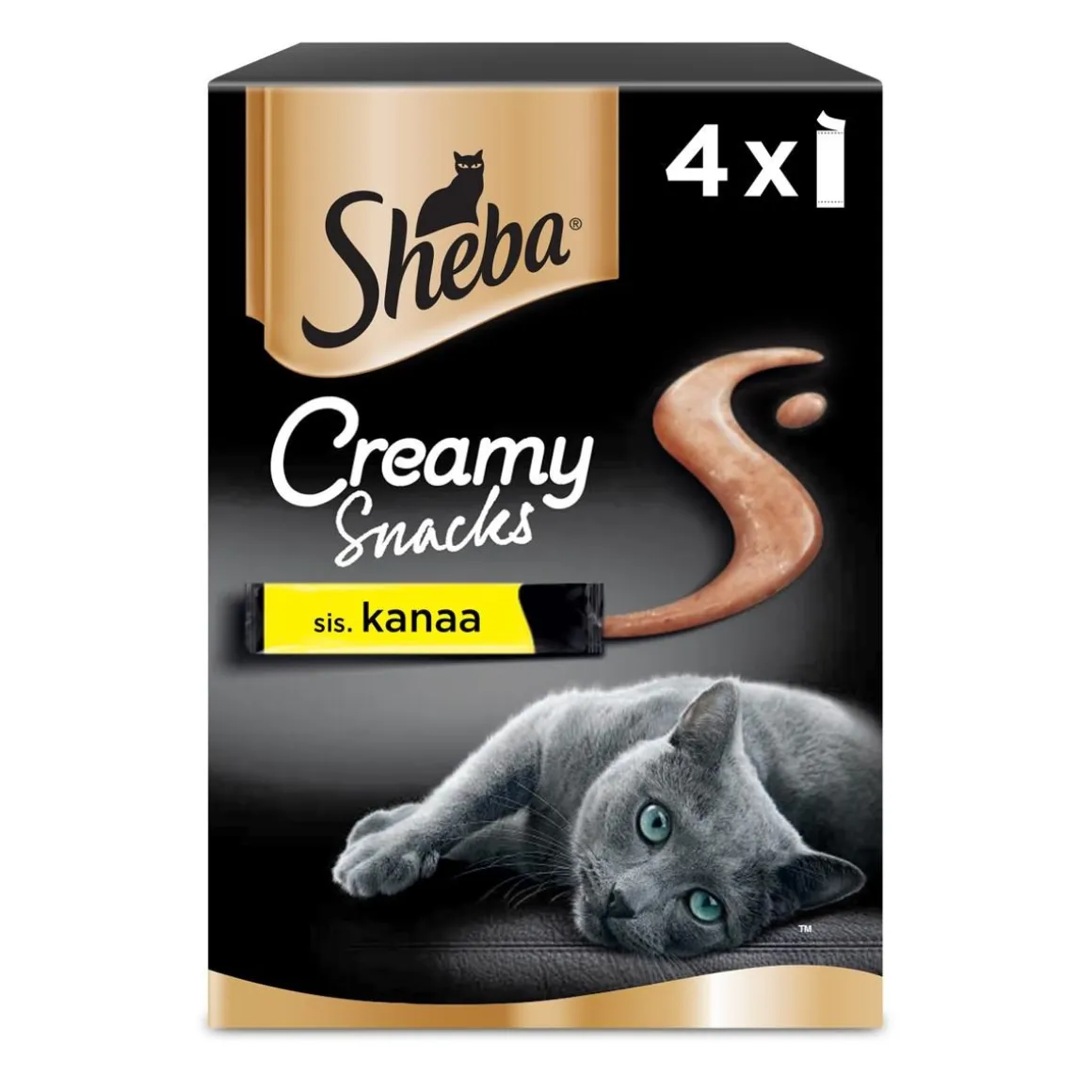 SHEBA MAKUPALA CREAMY SNACKS KANA 4*12G 48 G