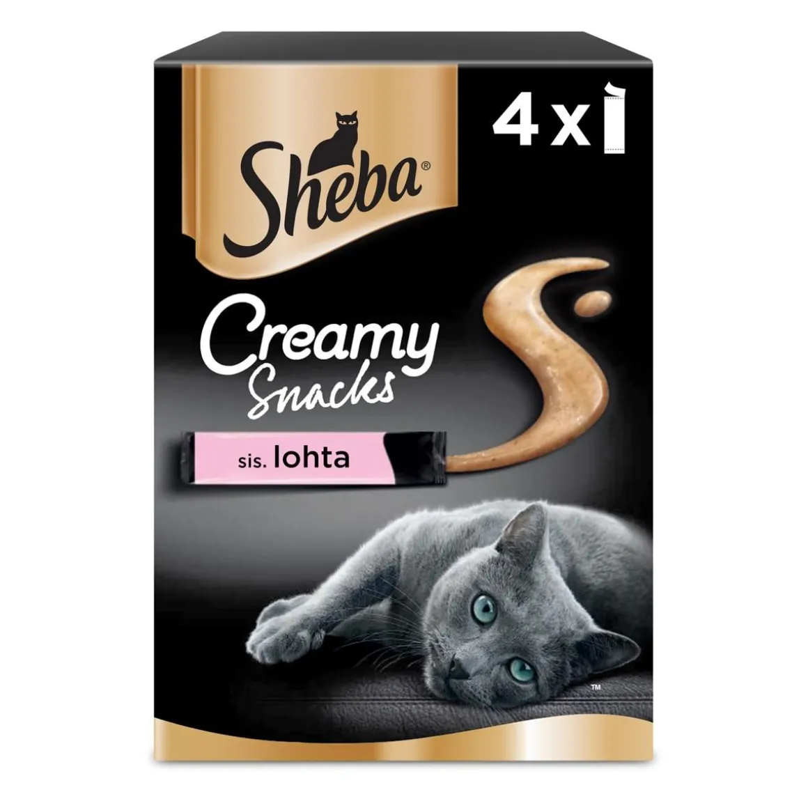 SHEBA MAKUPALA CREAMY SNACKS LOHI 4*12G 48 G