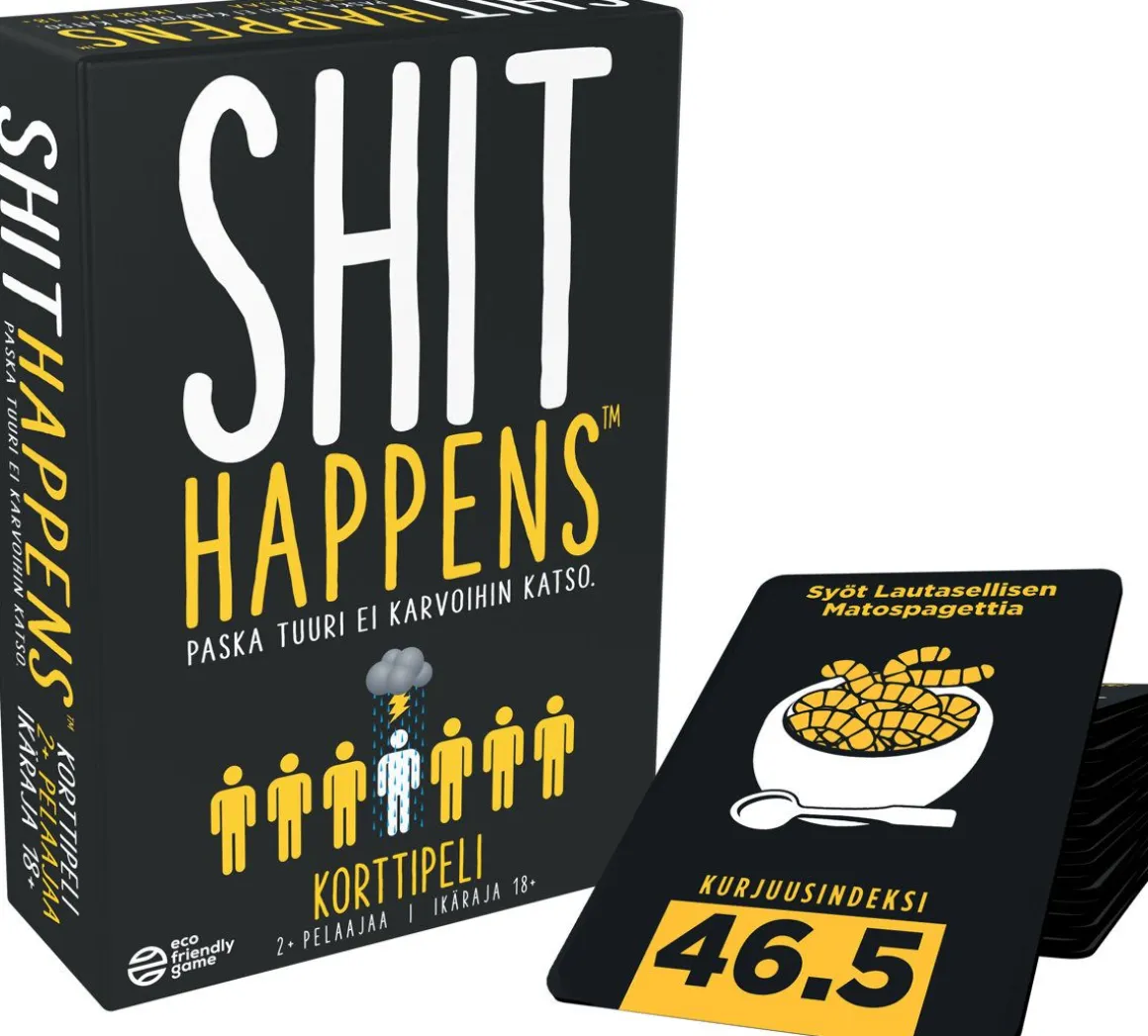 SHIT HAPPENS PARTYPELI SUOMI