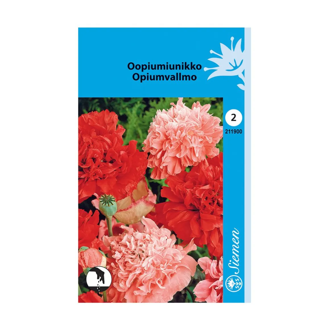 SIEMEN OOPIUMIUNIKKO SEKOITE HR2