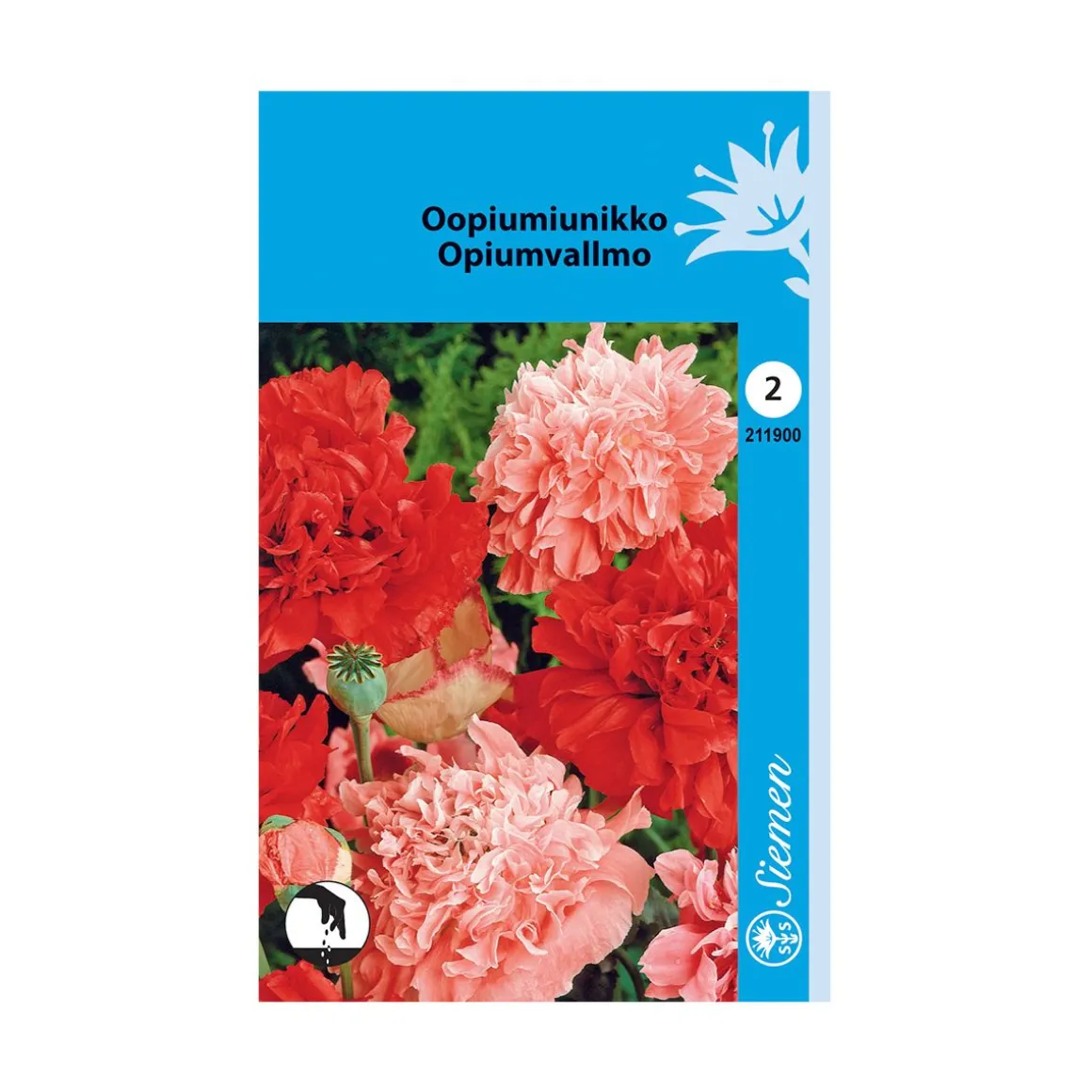 SIEMEN OOPIUMIUNIKKO SEKOITE HR2