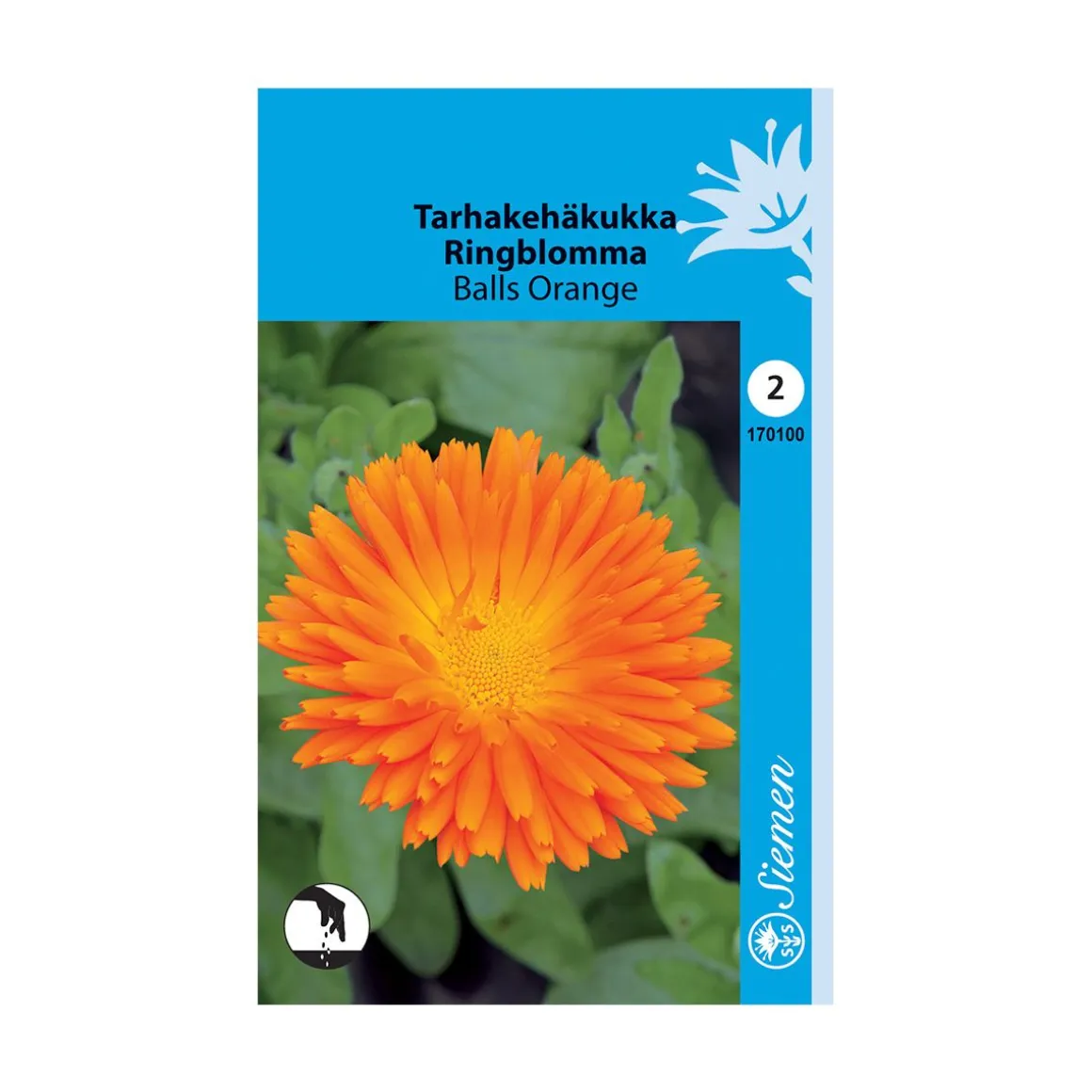 SIEMEN TARHAKEHÄKUKKA BALLS ORANGE HR2
