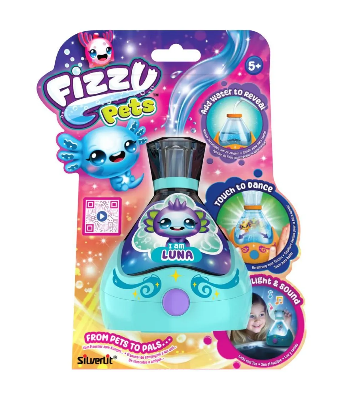 SILVERLIT FIZZY PETS LAJITELMA