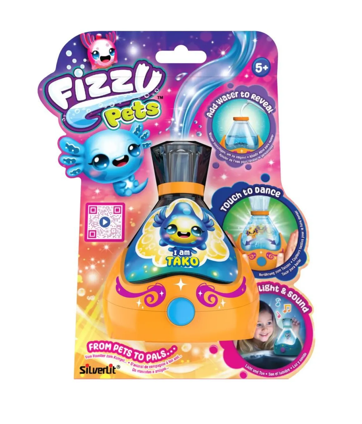 SILVERLIT FIZZY PETS LAJITELMA