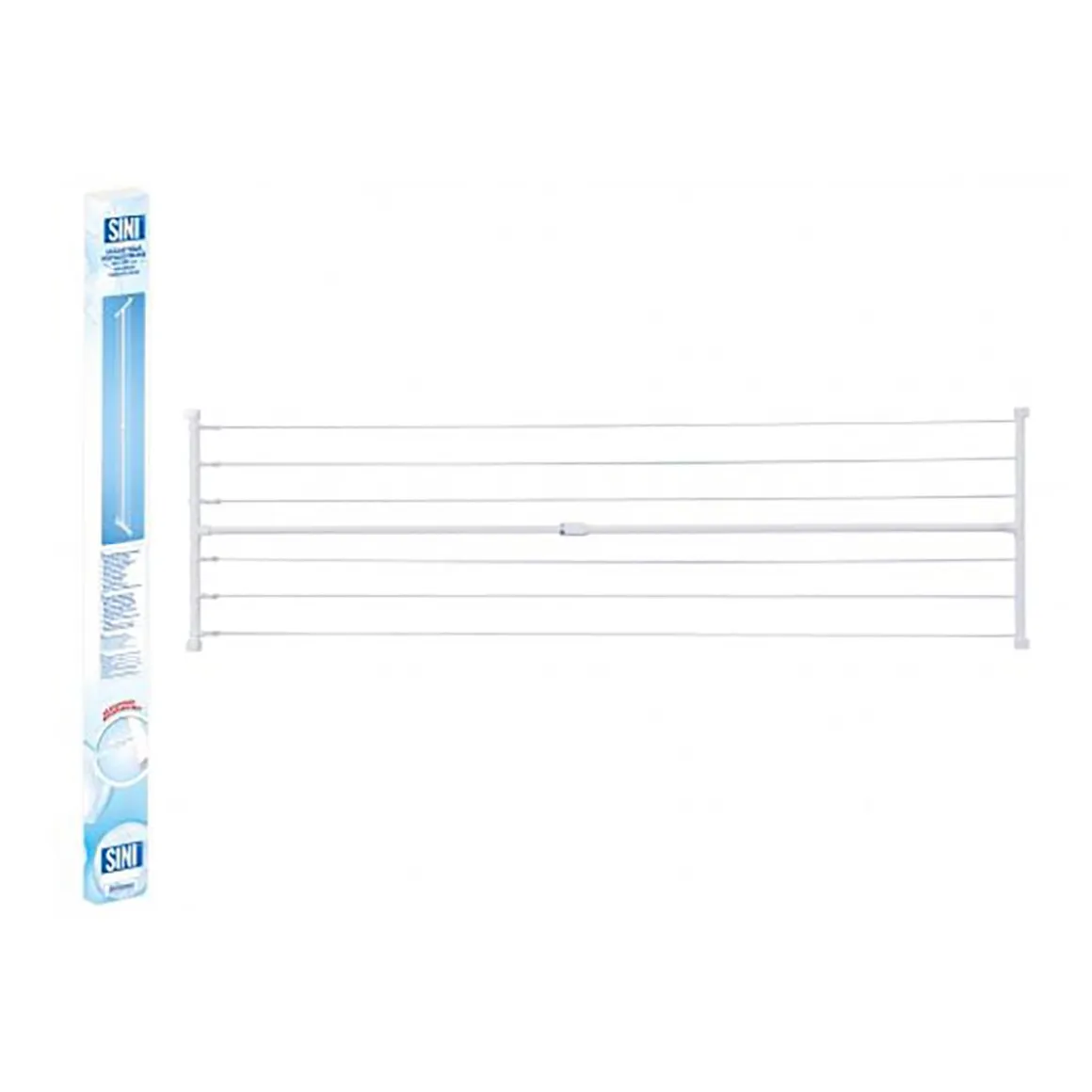 SINI SÄÄDETTÄVÄ KUIVAUSTELINE ISO 135-235CM
