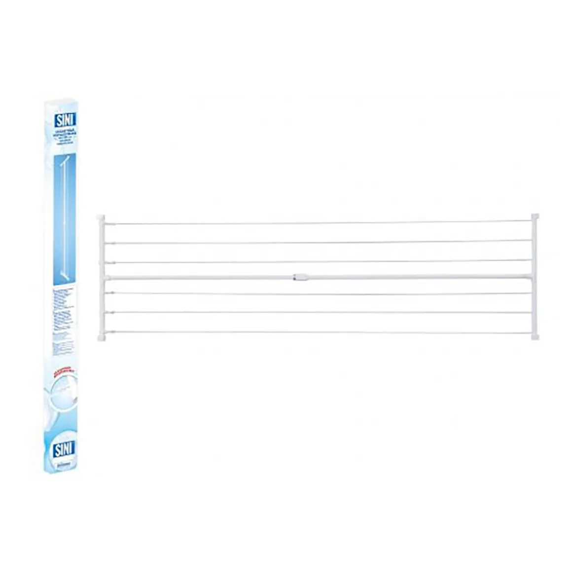 SINI SÄÄDETTÄVÄ KUIVAUSTELINE ISO 135-235CM