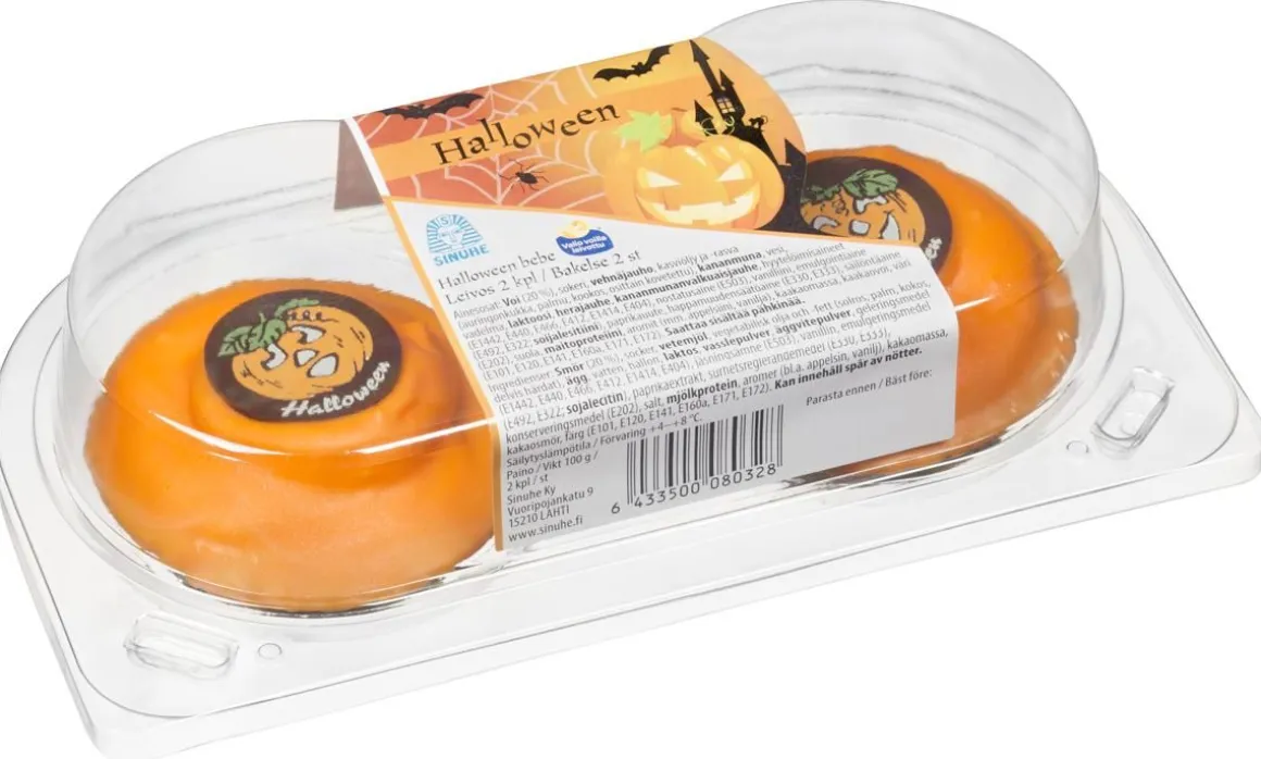 SINUHE HALLOWEEN BEBE 2KPL 100 G