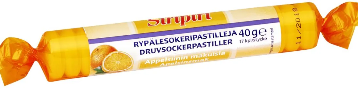 SIRIPIRI APPELSIINI 17KPL 40 G