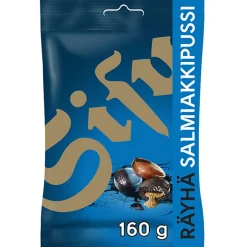 SISU RÄYHÄ SALMIAKKIPUSSI  160 G